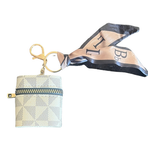 Bag Charm, Keychain & AirPod Holder Pouch